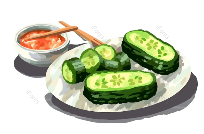 叶子图片,夏至元素,元素PNG,小满免抠素材